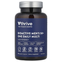 Vthrive, Bioactive Men's 50+ One Daily Multi, 30 растительных капсул