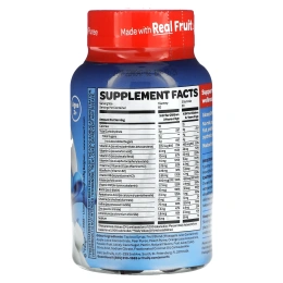 The Smurfs, жевательные мультивитамины, для детей от 3 лет, ягодный вкус, 60 жевательных конфет