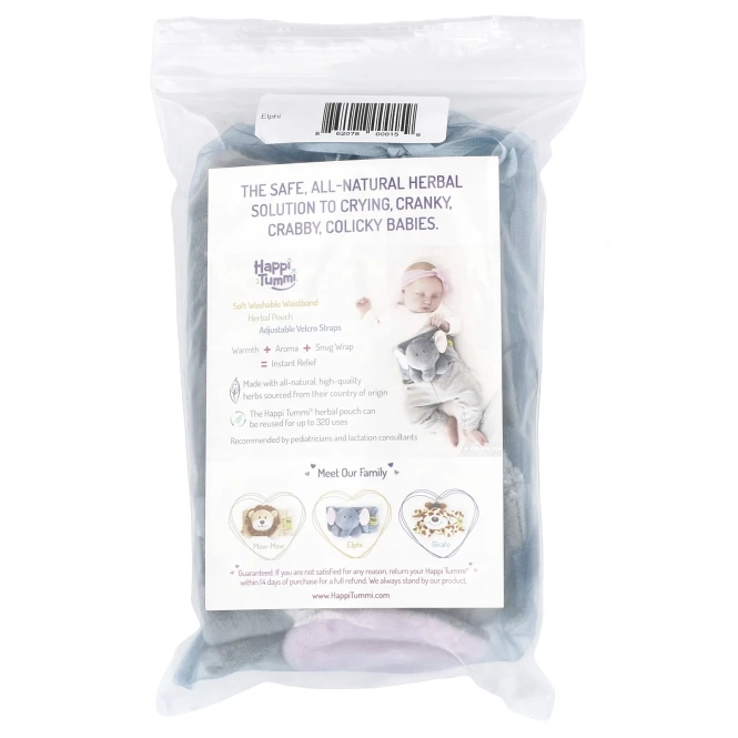 Happi Tummi, Мягкий моющийся пояс, Elphi, 1 шт.