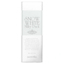 Secret Key, Snow White Milky Pack, отбеливающая маска, 200 г (7,05 унции)