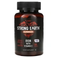 YumVs, Strong Earth, железо с витамином C, виноград, 60 жевательных таблеток