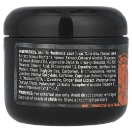 MaryAnn Organics, Hot-Cream, средство для массажа и согревающих тренировок, 4 жидк. унц.