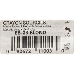 Prestige Cosmetics, Классический карандаш для бровей, Блонд, ,04 унции (1,1 г)