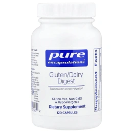 Pure Encapsulations, Gluten/Dairy Digest, 120 Capsules