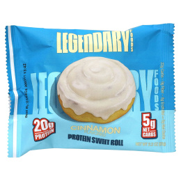 Legendary Foods, протеиновая булочка, корица, 8 шт. по 63 г (2,2 унции)