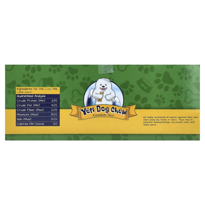 Yeti Dog Chew, гималайский сыр яка, для собак, средний, 3 фунта
