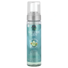 ORS, Olive Oil®, Goodbye Dry™, увлажняющий мусс для укладки волос, для всех типов волос, 207 мл (7 жидк. унций)
