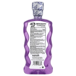 Act, детский ополаскиватель для рта с фторидом, против кариеса, со вкусом винограда, 500 мл (16,9 жидк. унции)