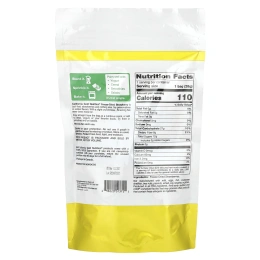 California Gold Nutrition, сублимированная клубника, кусочки ягод, готовые к употреблению, 28 г (1 унция)