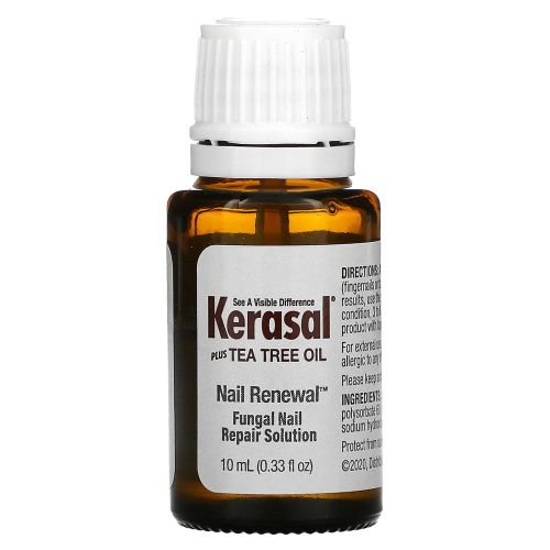Kerasal, Nail Renewal Plus Масло чайного дерева, 0,33 жидкой унции (10 мл)