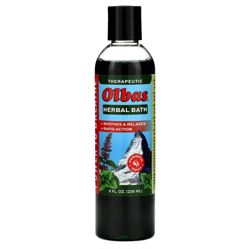 Olbas Therapeutic, Травяное средство для ванны, 8 жидких унций (236 мл)