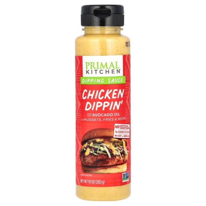 Primal Kitchen, Соус для окунания, курица с маслом авокадо, 283 г (10 унций)