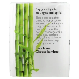 Vitacost, The Clean Collection™, Bamboo Paper Towels, 4 Rolls
