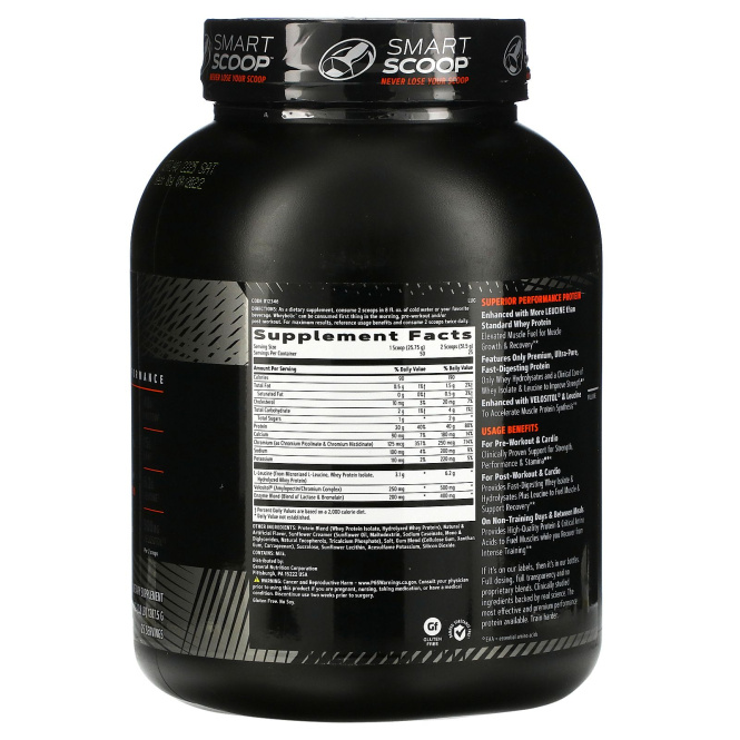 GNC AMP, Wheybolic, Classic Vanilla,  2.8 lb (1287.5 g)