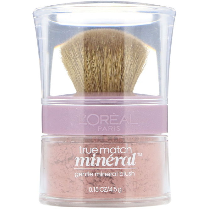 L'Oreal, Румяна True Match Naturale Mineral Blush, оттенок 486 «Розовый», 4,5 г
