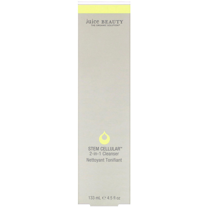 Juice Beauty, Stem Cellular, 2-in-1 Cleanser, 4.5 fl oz (133 ml)