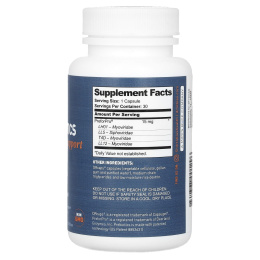 Dr. Tobias, пребиотики, поддержка пищеварения, 30 капсул