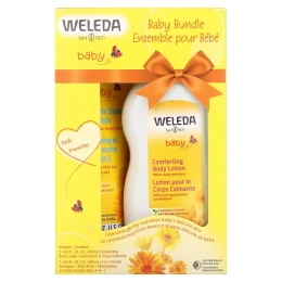 Weleda, набор средств по уходу для детей, календула, набор из 2 предметов