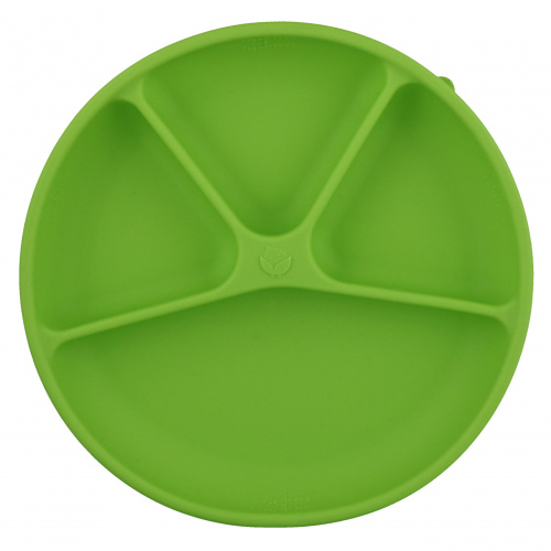 i play Inc., Green Sprouts, обучающая тарелка, зеленая, для малышей от 12 месяцев, 1 шт, 10 унций (296 мл)