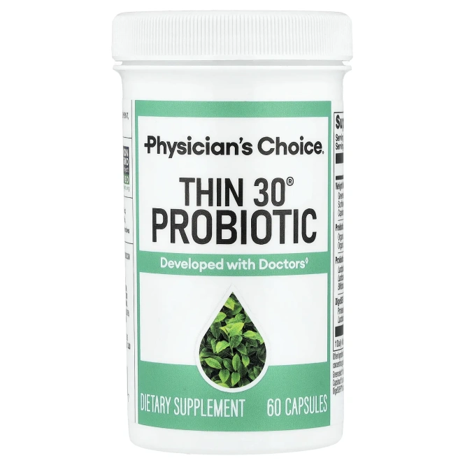 Physician's Choice, Thin 30®, пробиотик, 60 капсул