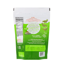 Happy Family Organics, Organics Happy Tot, супер-пища, снек из воздушного зерна, органической капусты, шпината, чеддера, 1,48 унц. (42 г)