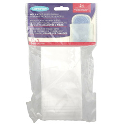 Lansinoh, Пакетики для горячей и холодной послеродовой терапии, сменный рукав, 24 одноразовых рукава