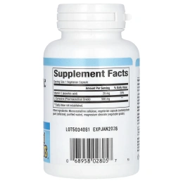 Natural Factors, L-карнозин, 500 мг, 60 вегетарианских капсул