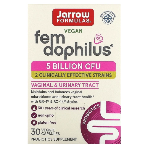 Jarrow Formulas, Fem Dophilus для женщин, 30 капсул (Ice)