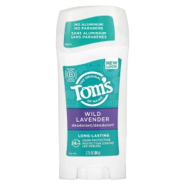 Tom's of Maine, Стойкий дезодорант, без алюминия, с дикой лавандой, 2,25 унции (64 г)
