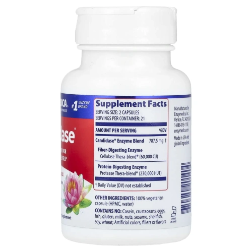 Candidase Enzymedica Кандидаза, 42 капсулы