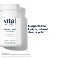 Vital Nutrients, мелатонин, 10 мг, 60 веганских капсул