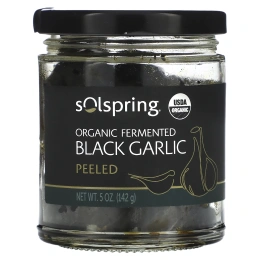 Dr. Mercola, Solspring®, органический ферментированный черный чеснок, 142 г (5 унций)