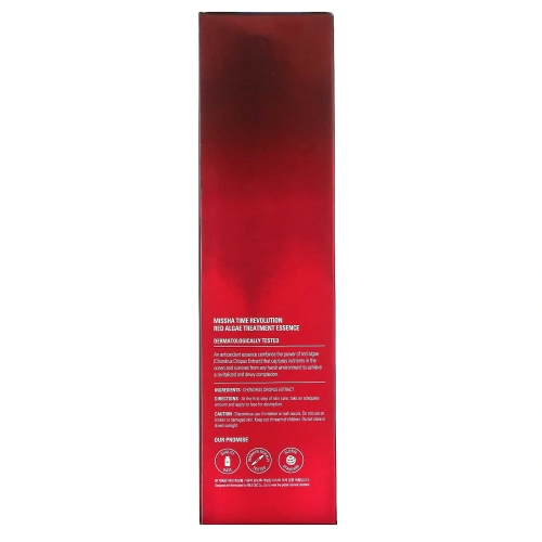 Missha, Time Revolution, эссенция с красными водорослями, 150 мл (5,07 жидк. унции)