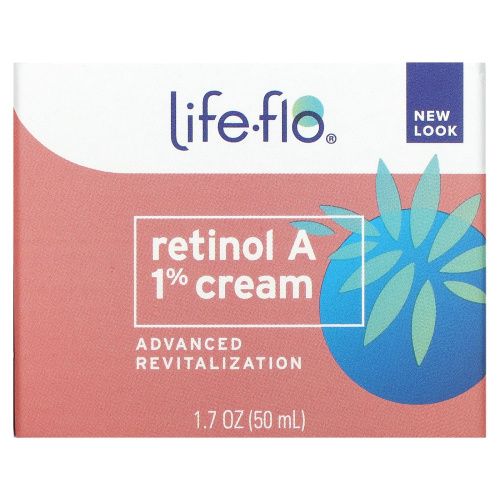 Life-flo, Улучшенный восстанавливающий крем с 1 % витамина А, 1,7 унций (50 мл)