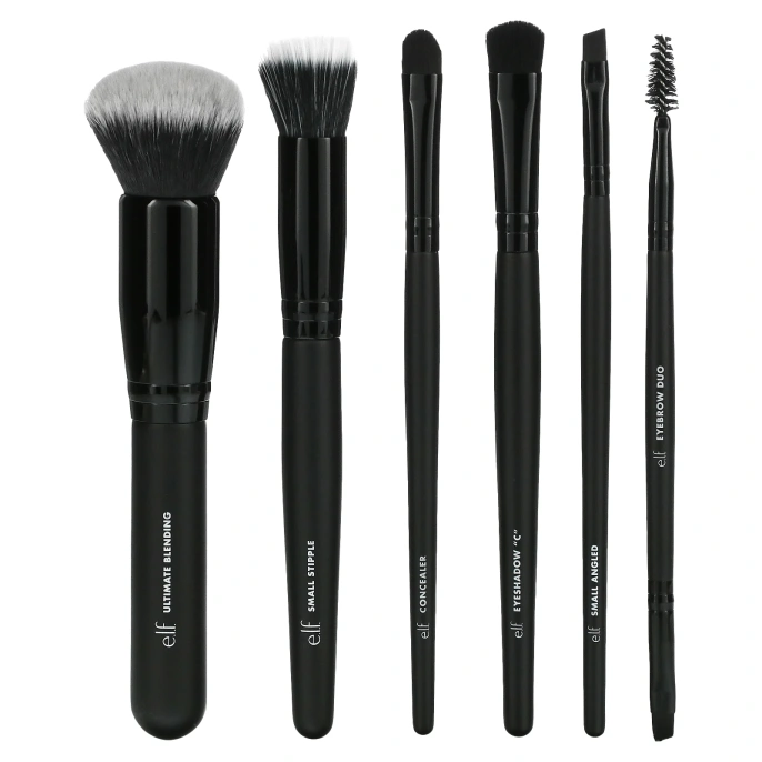 E.L.F., Flawless Face, набор из 6 кистей для макияжа