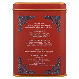 Harney & Sons, HT Tea Blends, африканская осень, без кофеина, 20 пакетиков, 40 г (1,4 унции)
