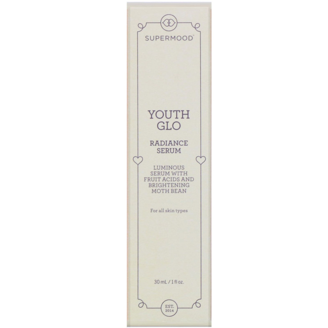 Supermood, Youth Glo, сыворотка Radiance Serum, 30 мл