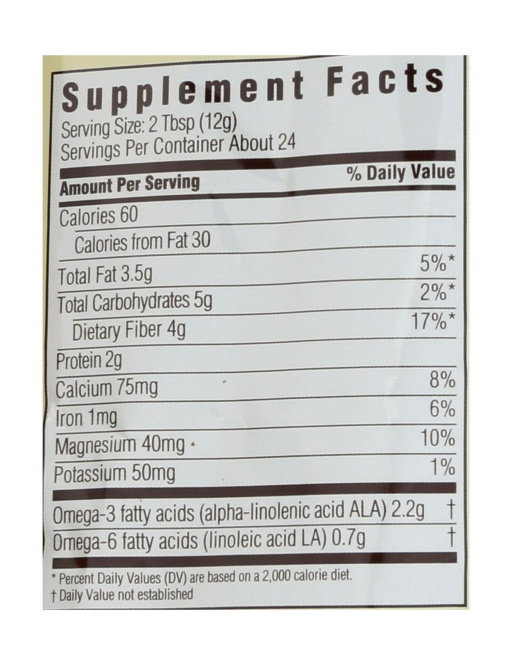 Spectrum, Органическое измельченное семя Чиа 10 унций