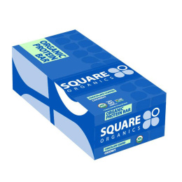 Square Organics, Органический протеиновый батончик, кокос, покрытый шоколадом, 12 батончиков, 1,7 унции (48 г) каждый