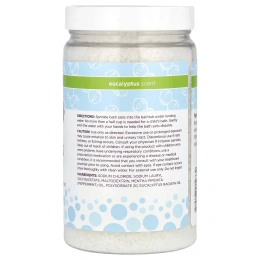 Boogie Wipes, Soothing Bath Salts, Eucalyptus, 15 oz (425 g)