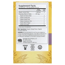 Yogi Tea, Egyptian Licorice®, без кофеина, 16 чайных пакетиков, 36 г (1,27 унции)