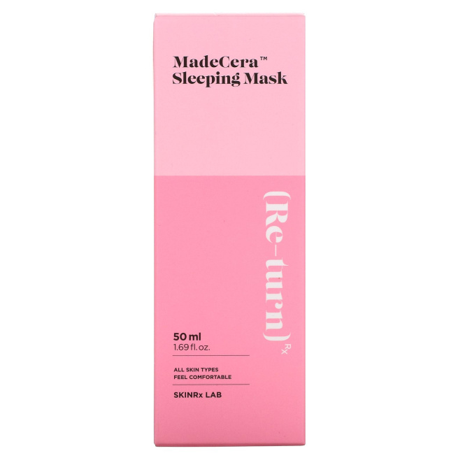 SkinRx Lab, MadeCera, Sleeping Mask, 1.69 fl oz (50 ml)