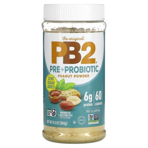 PB2 Foods, The Original PB2, арахисовый порошок с пре- и пробиотиками, 184 г (6,5 унции)