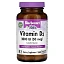 Bluebonnet Nutrition, Витамин D3, 2000 МЕ, 180 капсул в растительной оболочке