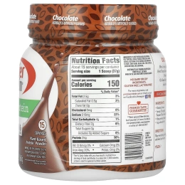 Premier Protein, растительный протеин, со вкусом шоколада, 560 г (1,23 фунта)