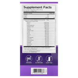 Swanson Vitamins, пептиды коллагена, без добавок, 20 стик-пакетов по 10 г (0,35 унции)