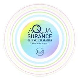 J.Cat Beauty, Компактная тональная основа Aquasurance, оттенок ACF101 слоновая кость, 9 г