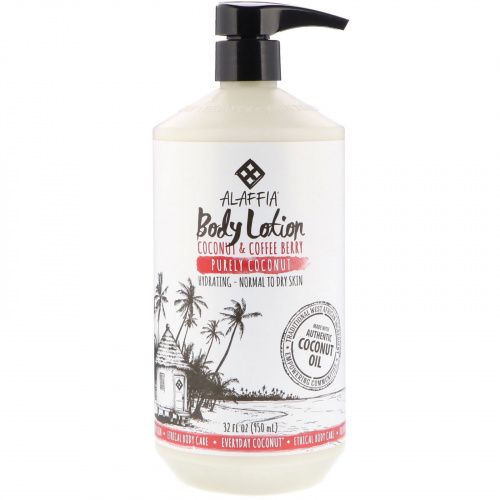 Everyday Coconut, Body Lotion, Hydrating, Normal to Dry Skin, Purely Coconut, 32 fl oz (950 ml)