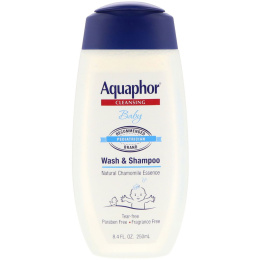 Aquaphor, шампунь и гель для детей, без добавления отдушек, 8,4 ж. унц.(250 мл)
