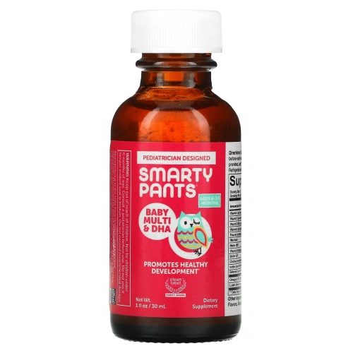 SmartyPants, Baby Multivitamin & DHA Drops, 1 fl oz (30 mL)